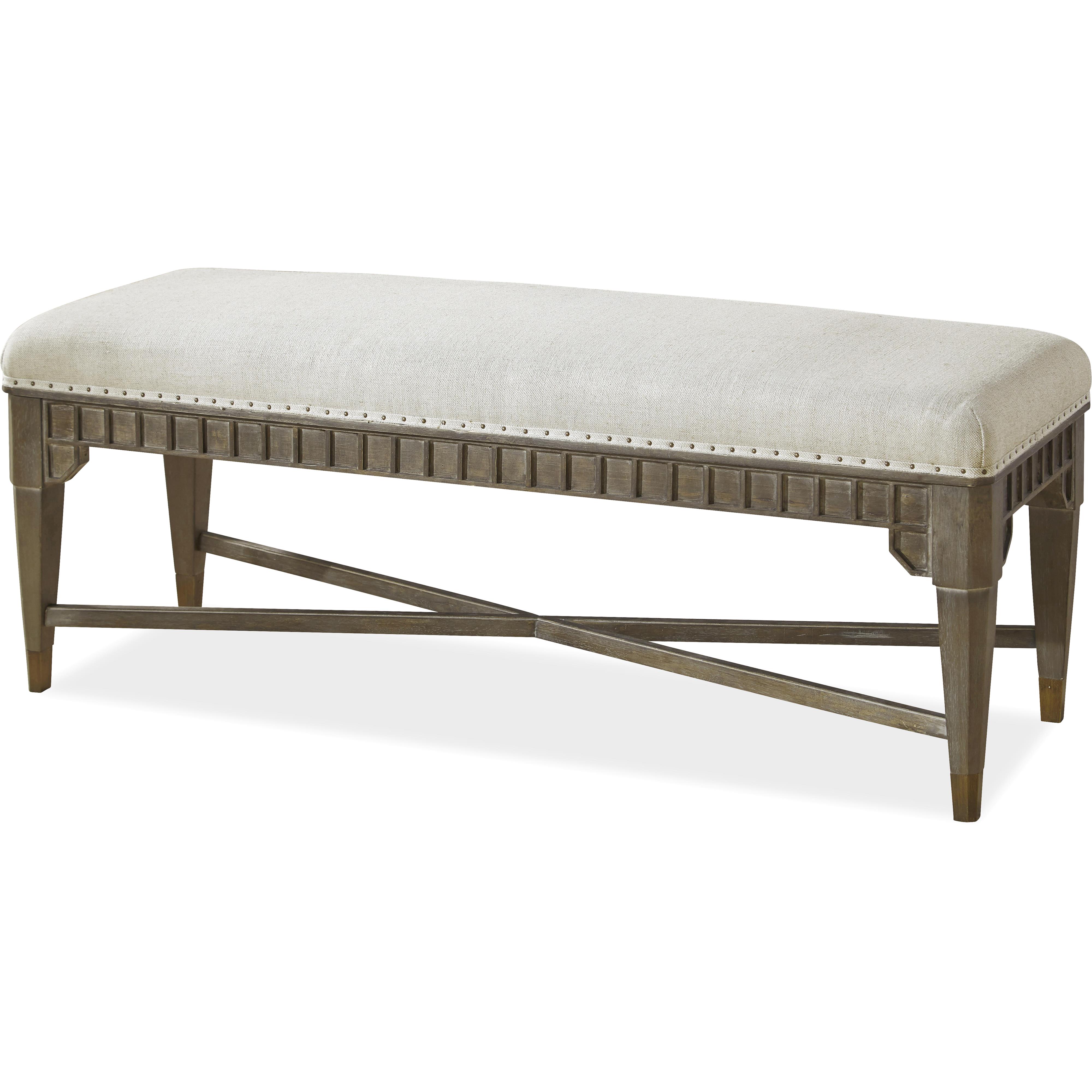 Universal Playlist 507380 Bed End Bench with X Stretcher Baer's
